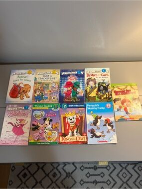 Scholastic Early Reader Book Set - From My first read to level 2 reading.